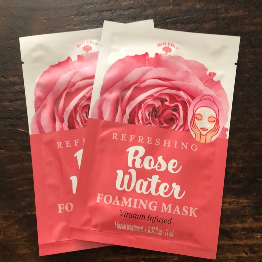 Bolero Rose Water Foaming Mask